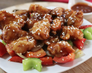 Pollo Con Salsa Picante