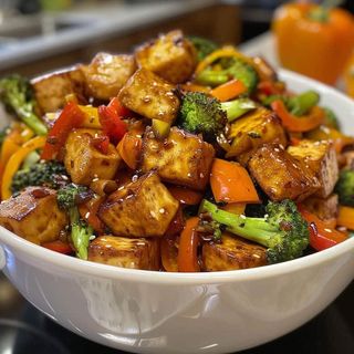 Dou Fou Frito Salsa China