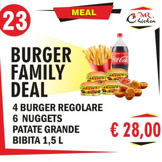 Burger family deal