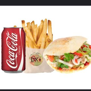 Menu maxi panino kebab