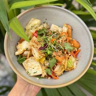 Fideos Asiaticos Con Pollo