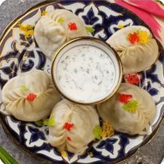 Манты с мясом