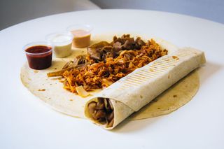 Kebab Tortilla bez surówki