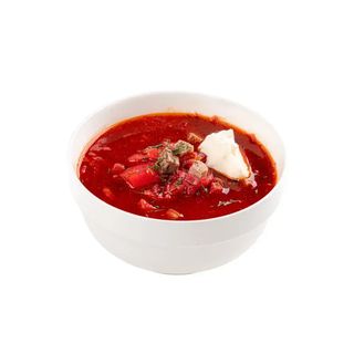 БОРЩ СО СМЕТАНОЙ