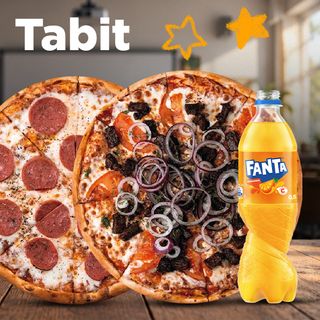 30 см Пепперони + Шашлычная с говядиной+Fanta 1л