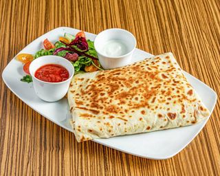 Naleśnik na szpinaku