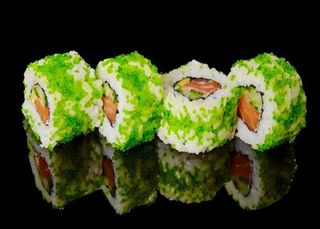 120-Uramaki verde sake avocado 6 pezzi