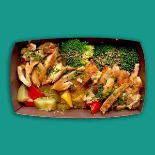 Bento de pollo Teriyaki