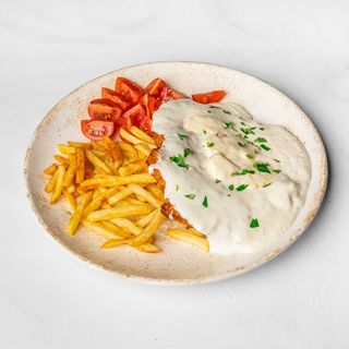 Hrskava piletina sa 4 vrste sira