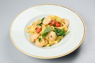 Tagliatelle Con Gambas