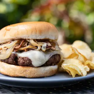 Mushroom Burger Plat