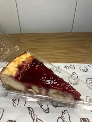 Tarta De Queso Sin Gluten Y Sin Lactosa (Porción)