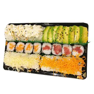 A2. Uramaki y Hosomaki (24 piezas)
