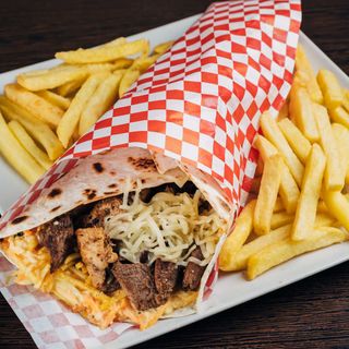 Burrito Venezolano + patatas