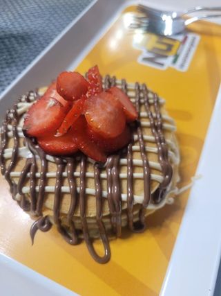 Pancake quadruplo speciale fragolosa