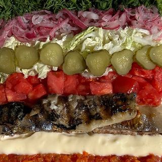 Шавурма зі скумбрією