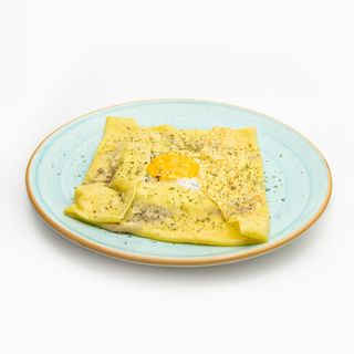 Crepe De Jamón, Queso Y Huevo 