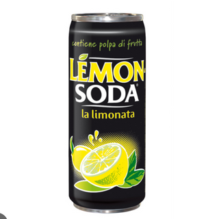 Lemon soda lattina