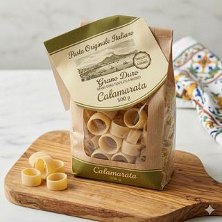 Pasta  Trafilato a Bronzo - Calamarata 500 g