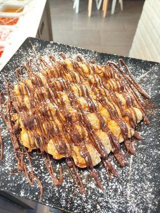 Bubble Waffle Nutella