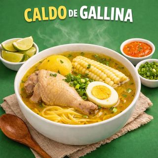 CALDO DE GALLINA