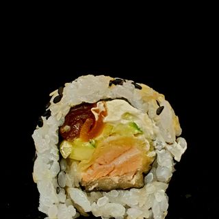 California z dowolną rybą w tempurze 