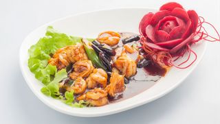 52. Gamberi alla Kong Pao