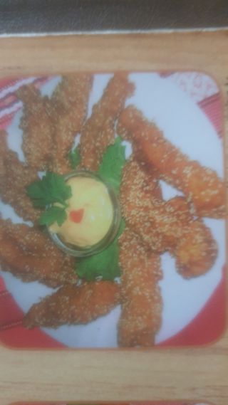 Пилешки флейки със сусам  (200гр)