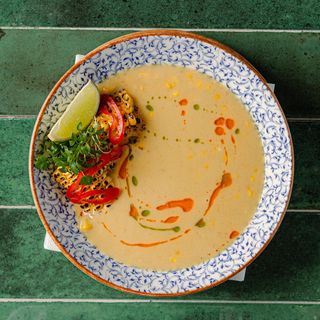 "Curry corn" supa ️ (Vegansko | Posno)