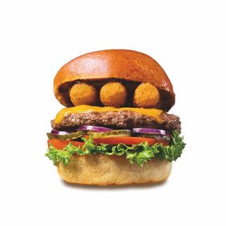 Burger panierowany ser mozzarella