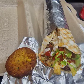  Piadina falafel