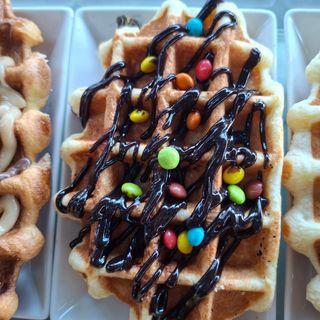 Gaufre M&m