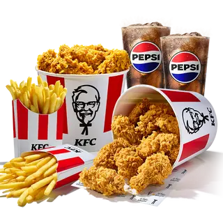 Крылышки KFC  Комбо на  2их