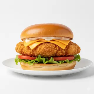 La Crispy + patatas fritas caseras