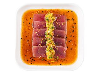 Сашимі з тунця в соусі джпн хай-кімчі (90g)