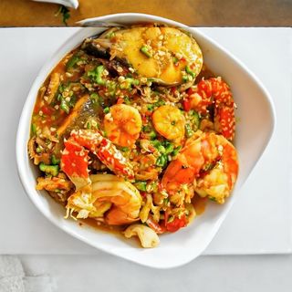 Seafood Okro Soup
