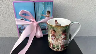 Kubek Little Balerinas - zielony