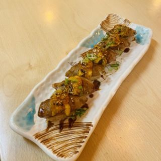 Cajita de atún con cheese flameado (6 pzs.)