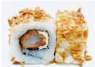 Tamanegi de langostino roll (8 uds.)