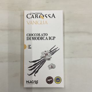 Cioccolato di Modica I.G.P. 60% Gusto Vaniglia 
