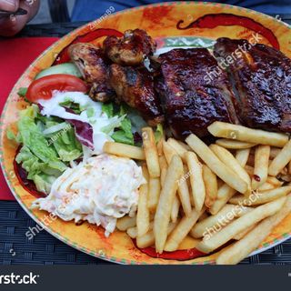 Bbq Costillas De Cerdo