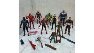 Игровой набор Супергероев из 4 штук