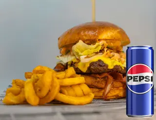 The Bear Burger + Pepsi 0,2l