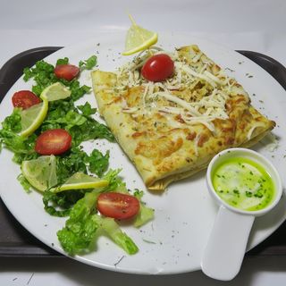 crêpe poulet