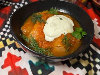 Голубці в томатному соусі зі сметанкою (250g)