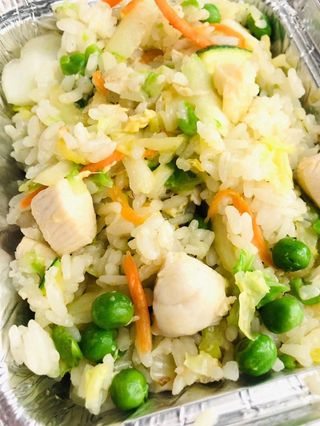 78.RISO CON POLLO E VERDURE