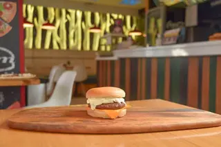 Feta burger