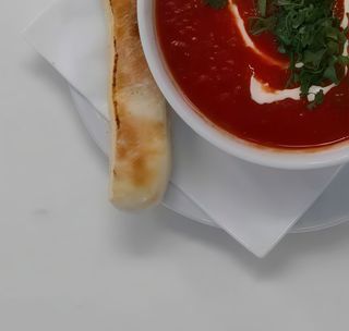 Krem z dyni ze świeżym imbirem