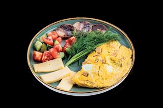 Казахский завтрак