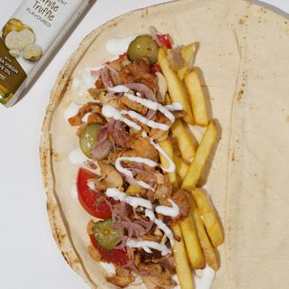 Французька з курячим кебабом XL